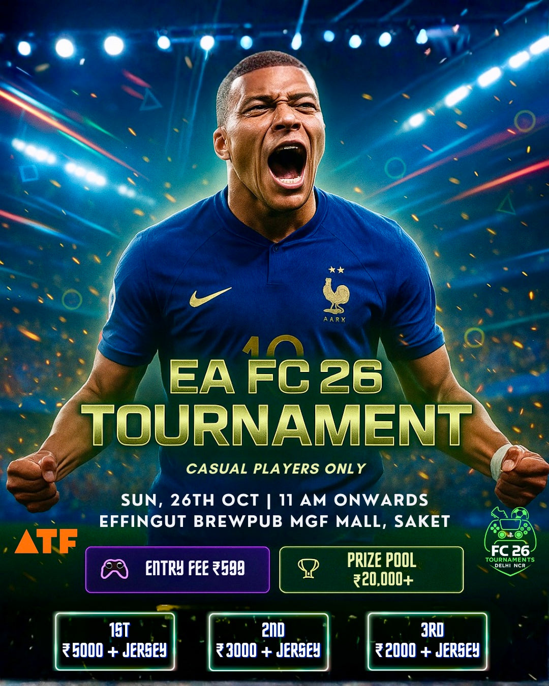 EA FC 26 Tournament, New Delhi - Casual Players Only