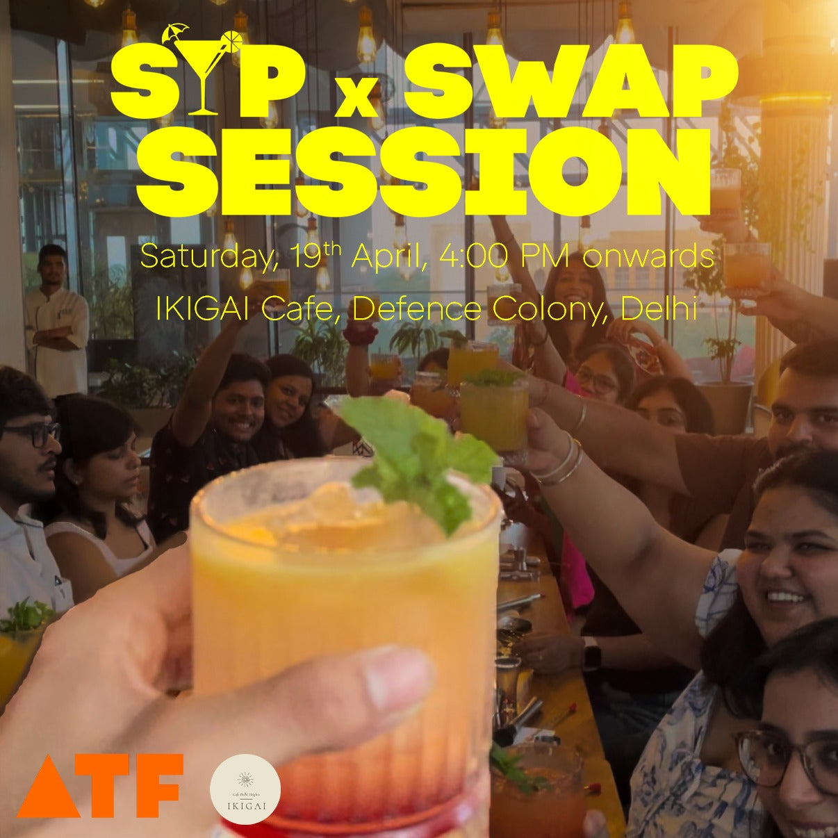Sip x Book Swap Session, Delhi 🍷📚