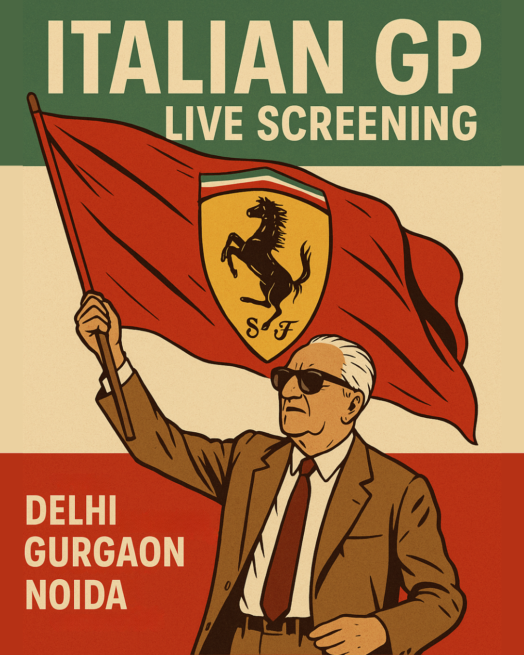 Italian GP 2025 Live Screening Delhi, Gurugram and Noida