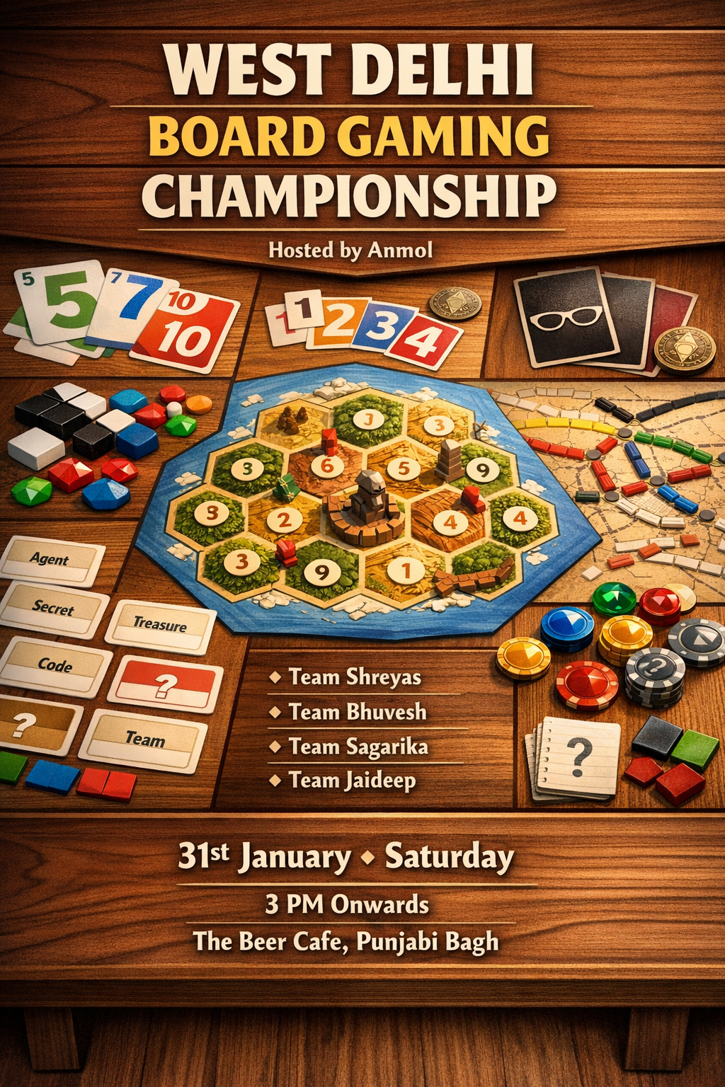 West Delhi Board Gaming Championship - West Delhi Board Gaming Community