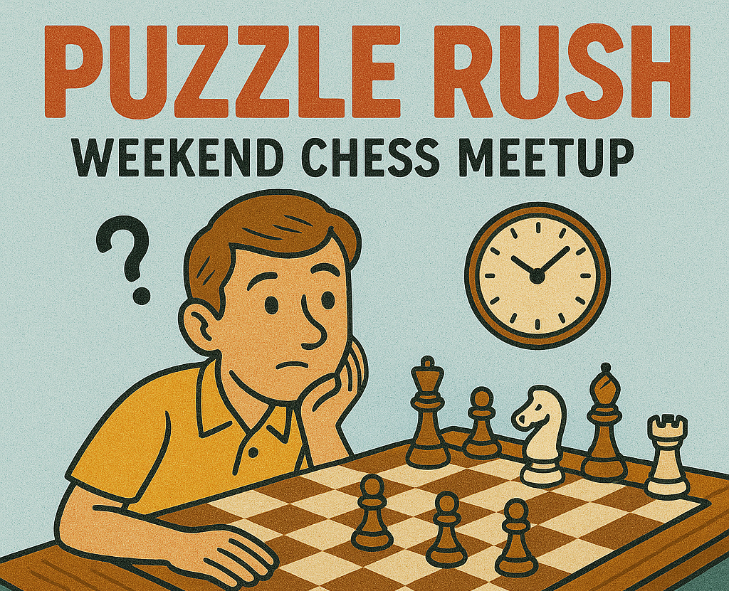 Puzzle Rush: Weekend Chess Meetup, Delhi