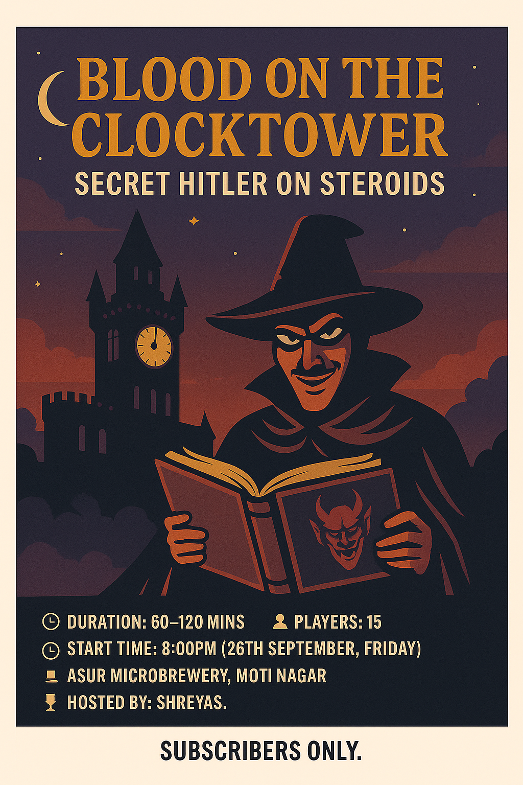 🌒 Blood on the Clocktower: Secret Hitler on Steroids 🌘