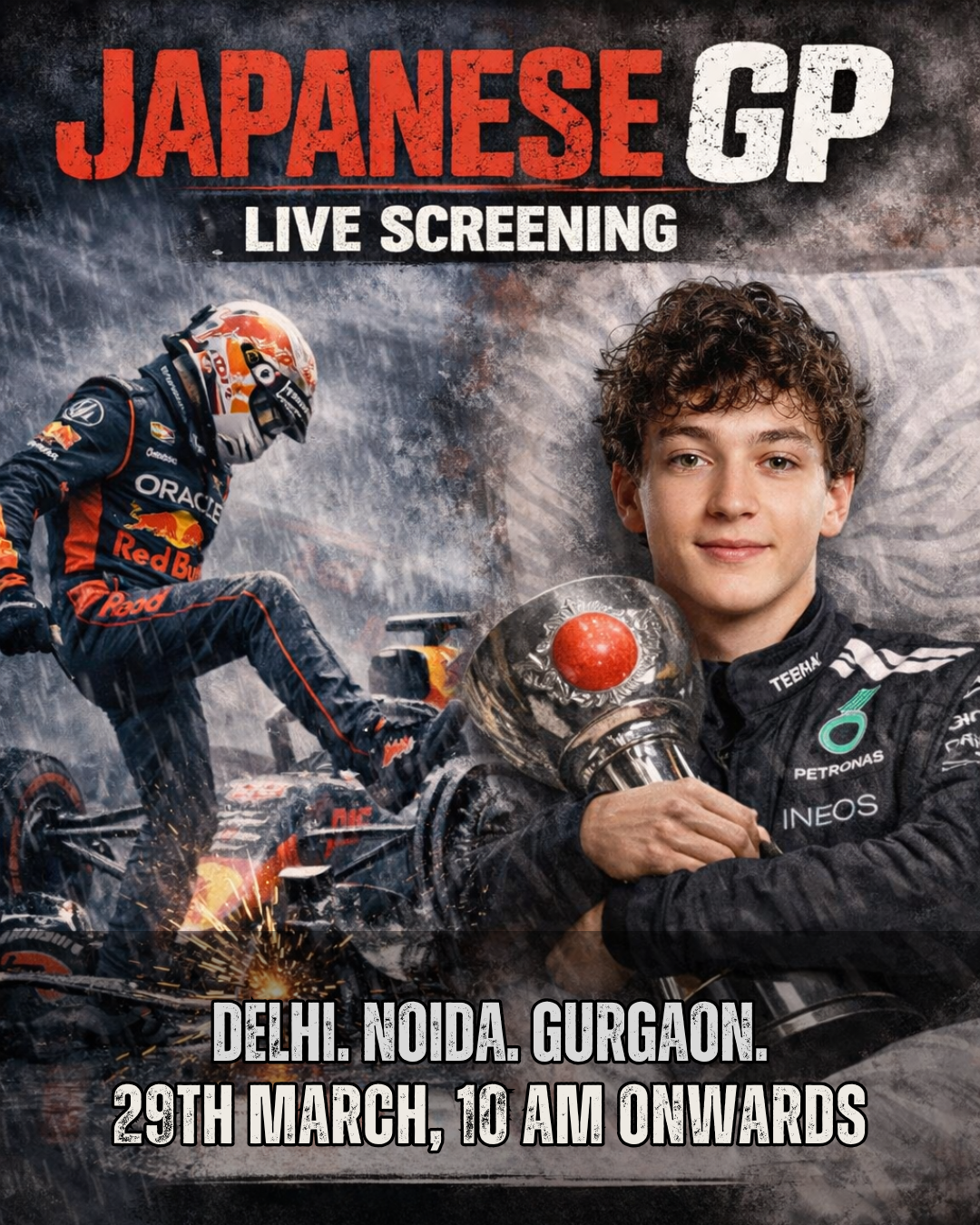 Japanese GP 2026 Live Screening + Sim Tournament, Delhi, Noida and Gurgaon
