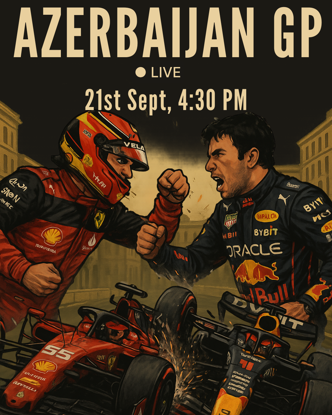 Azerbaijan GP 2025 Live Screening Delhi, Gurugram and Noida