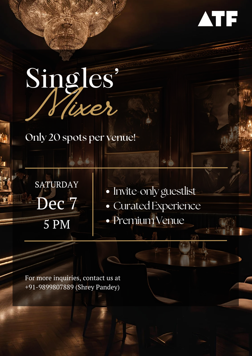 Invite Only Singles' Mixer, South Delhi