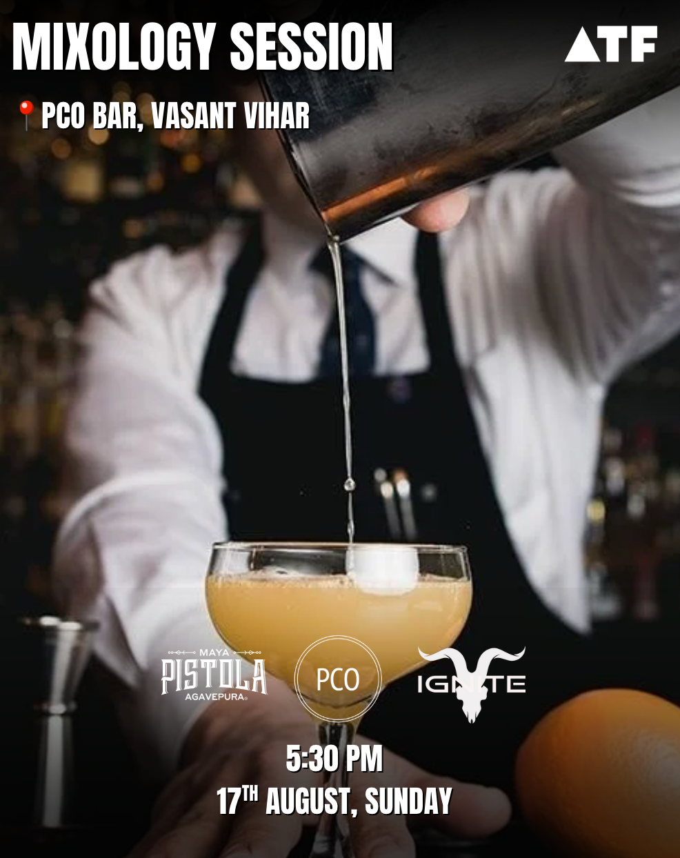 Cocktail Making Masterclass, Delhi