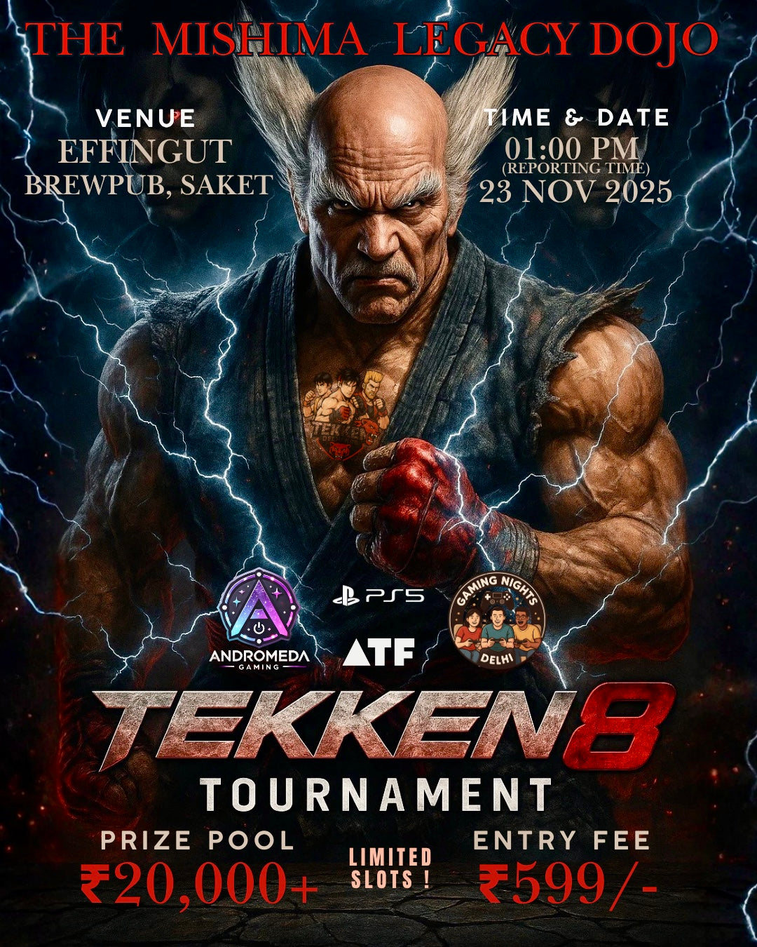 Tekken 8 Tournament PS5, New Delhi