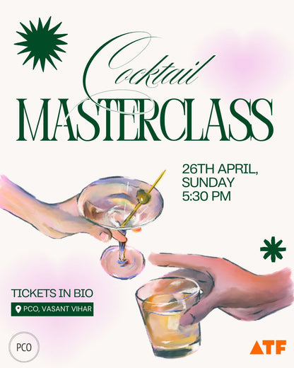 Cocktail Making Masterclass, Delhi