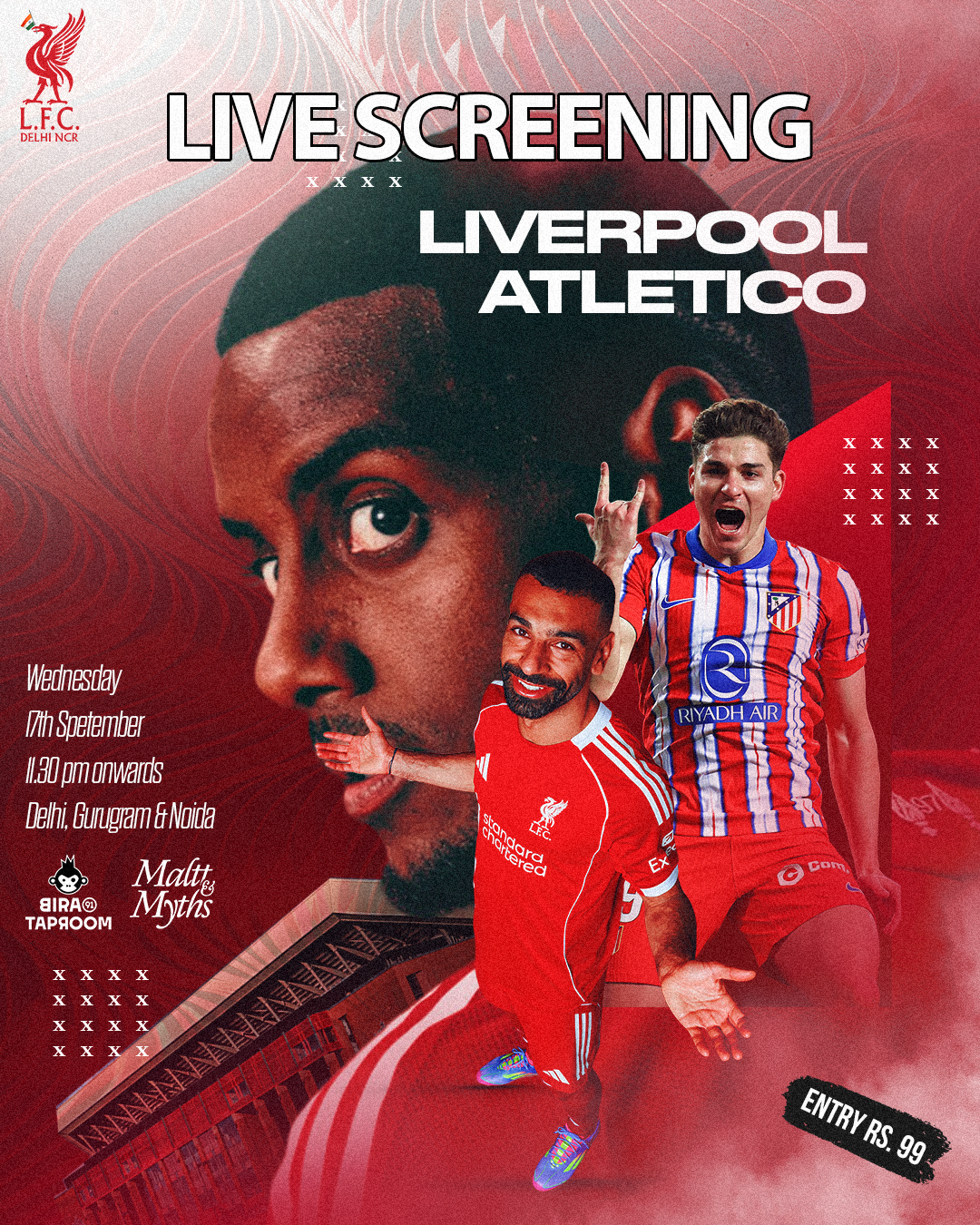 Liverpool vs Atletico Madrid : UCL Screening